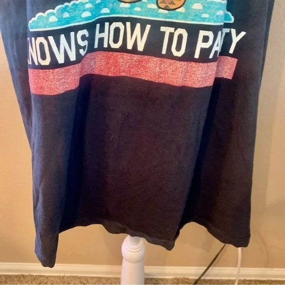 Vintage California Tank XL 100% Cotton Black Southwest Design Riot Society - Picture 3 of 14